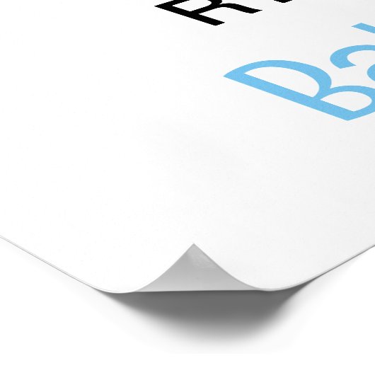 Peter Rabbit Baby Dusche Willkommen Poster (Ecke)