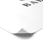 Peter Rabbit Baby Dusche Willkommenspender Poster (Ecke)