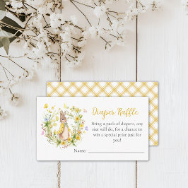 Peter Rabbit Baby Dusche Windeln Raffeleinlage C Begleitkarte