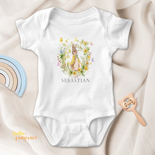 Peter Rabbit Baby Duschgeschenk Bodysuit Baby Strampler