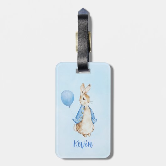 Peter Rabbit Baby Gepäckanhänger (Rückseite vertikal)