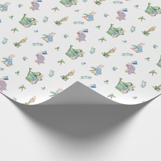 Peter Rabbit Baby Geschenkpapier (Ecke)