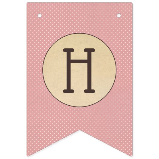 Peter Rabbit | Baby Girl's First Birthday Wimpelkette (Zweite Fahne)