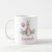 Peter Rabbit Baby Name Kaffeetasse (Links)