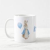 Peter Rabbit Baby Name Kaffeetasse (Links)