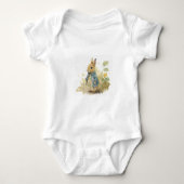 Peter Rabbit Baby Shower Baby Strampler (Vorderseite)
