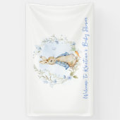 Peter Rabbit Baby Shower Boy Banner (Vertikal)
