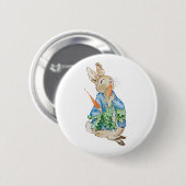 Peter Rabbit Baby Shower Button (Vorne & Hinten)