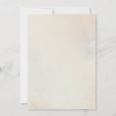 Peter Rabbit Baby Shower Einladung (Rückseite)