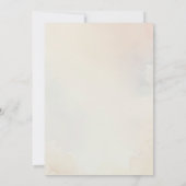 Peter Rabbit Baby Shower Einladung (Rückseite)