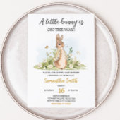 Peter Rabbit Baby Shower Einladung