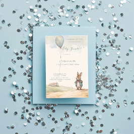 Peter Rabbit Baby Shower Einladung