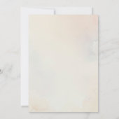 Peter Rabbit Baby Shower Einladung (Rückseite)