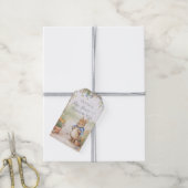 Peter Rabbit Baby Shower Geschenkanhänger (Mit Garn)