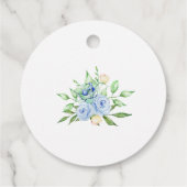 Peter Rabbit Baby Shower Geschenkanhänger (Rückseite)