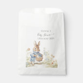 Peter Rabbit Baby Shower Geschenktütchen (Vorderseite)