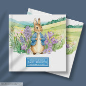 Peter Rabbit Baby Shower Guest Book Boy Gästebuch