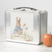 Peter Rabbit Baby Shower Metall Brotdose (Beispiel)