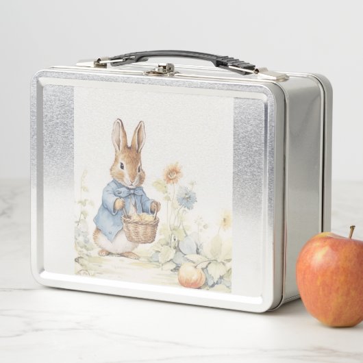 Peter Rabbit Baby Shower Metall Brotdose (Beispiel)