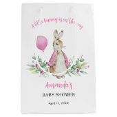 Peter Rabbit Baby Shower Mittlere Geschenktüte (Vorderseite)