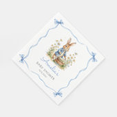 Peter Rabbit Baby Shower Napkins Serviette (Ecke)