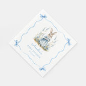 Peter Rabbit Baby Shower Napkins Serviette (Ecke)