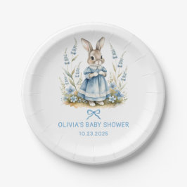 Peter Rabbit Baby Shower Paper Plates Pappteller