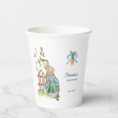 Peter Rabbit Baby Shower Pappbecher (Vorderseite)