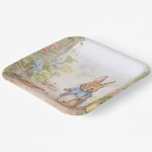 Peter Rabbit Baby Shower Pappteller (Gewinkelt)