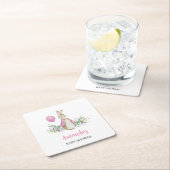 Peter Rabbit Baby Shower Rechteckiger Pappuntersetzer (Vor Ort)