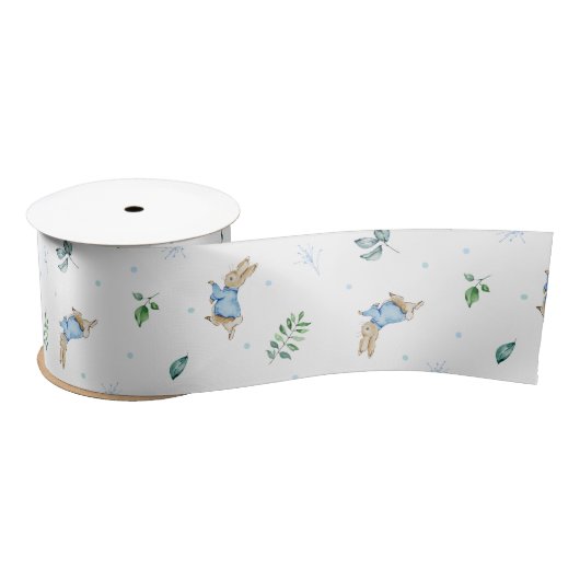 Peter Rabbit Baby Shower Satinband (Spule)