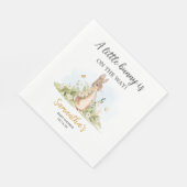 Peter Rabbit Baby Shower Serviette (Ecke)