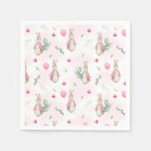 Peter Rabbit Baby Shower Serviette (Vorderseite)