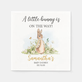 Peter Rabbit Baby Shower Serviette