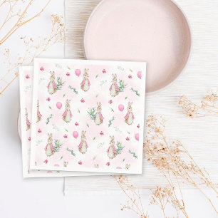 Peter Rabbit Baby Shower Serviette