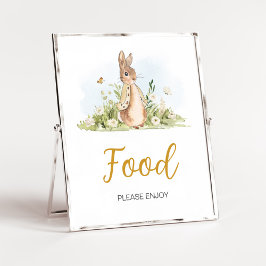 Peter Rabbit Baby Showfood Poster