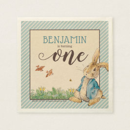 Peter Rabbit | Baby's First Birthday Serviette