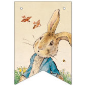 Peter Rabbit | Baby's First Birthday Wimpelkette (Erste Fahne)