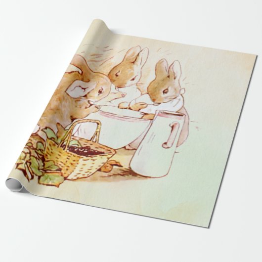 Peter Rabbit Beatrix Potter Geschenkpapier (Ungerollt)