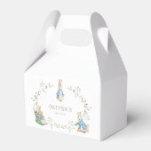 Peter Rabbit Beatrix Potter Greenery Watercolor Geschenkschachtel (Vorderseite)