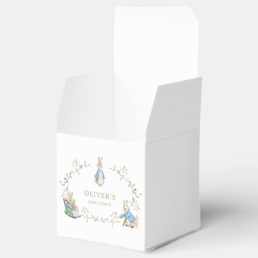 Peter Rabbit Beatrix Potter Greenery Watercolor Geschenkschachtel (Geöffnet)