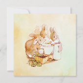 Peter Rabbit Beatrix Potter Karte (Vorderseite)