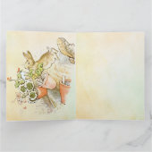 Peter Rabbit Beatrix Potter Karte (Innenseite)
