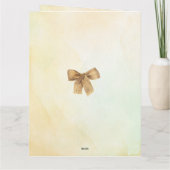 Peter Rabbit Beatrix Potter Karte (Rückseite)