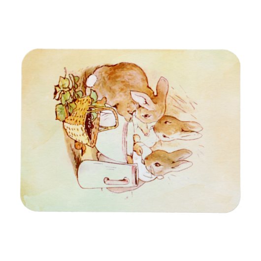 Peter Rabbit Beatrix Potter Magnet (Horizontal)