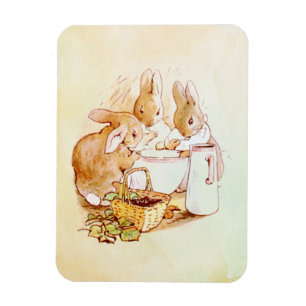 Peter Rabbit Beatrix Potter Magnet