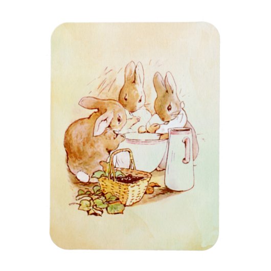 Peter Rabbit Beatrix Potter Magnet (Vertikal)