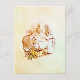 Peter Rabbit Beatrix Potter Postkarte