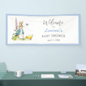 Peter Rabbit Begrüßungsschild Boy Baby Shower Banner (Messe)