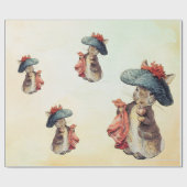 Peter Rabbit (Benjamin) Geschenkpapier (Flach)